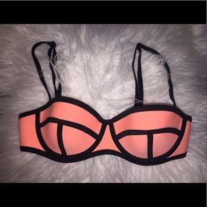 Orange triangl bikini